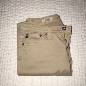 AG beige ankle pant
